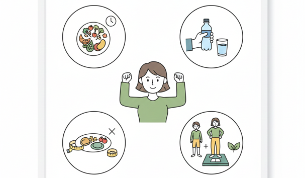 Cara Diet Sehat Tanpa Obat: Tips Mengatur Pola Makan yang Konsisten untuk Menurunkan Berat Badan